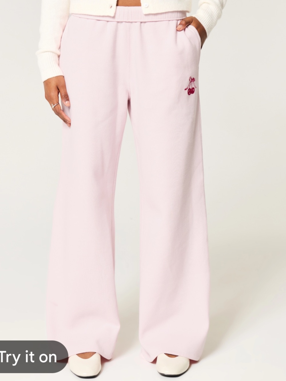 Hollister Wide-Leg Sweatpants